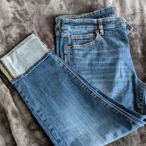 Gap cropped jeans